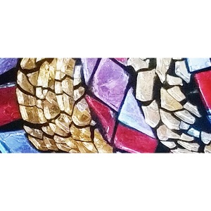 Kristall Mosaik Kunst