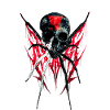 black widow skull