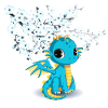 Doux Dragon Chibi Turquoise