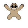 Baby Sloth Embrace