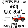 bébé 4x4 avec papa