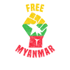 Myanmar - Fist - Free Myanmar