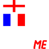 50% England 50% France