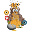 Honey Bear in the Sunset