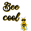 Bee cool bee dark font