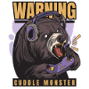 Monster Bear Cuddles Funny Bear