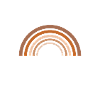 Earthy toned rainbow