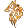Tribal Wolf