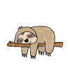 Faultier Schlafshirt