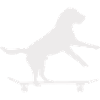 Skateboard Dog