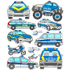Police car design German police