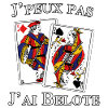 J'peux pas j'ai Belote
