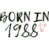 BORN IN1988