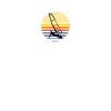 Windsurfen Windsurfing Windsurfer retro Design