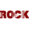 Lettering ROCK