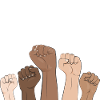 nee tegen racisme vuist - tegen racisme, stop racisme