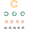 Eye test optician