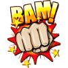 Cartoon fist