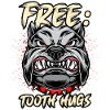 Pitbull Free Tooth Hugs