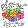 Blessed Nonna Funny Italian Grandmother