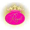 ROYAL Crown Gold Pink