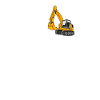 Bagger Held Papa Vater Geschenk