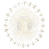 Ygdrassil World Tree Tree of Life Valknut