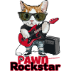 Bonde katt katt barn barn gitarrmusik