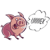 Squeeking pig screams