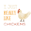 J’aime le poulet poulet grunge