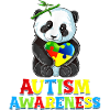 Panda Bunt Autismus