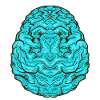 Brain blue