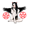 Satana Diavolo Pentagramma Diavolo Demone Inferno