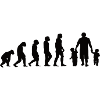 Dad Evolution Father Father's Day