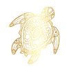 Turtle Tribal Art Drawing
