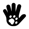 Hand in paw