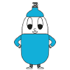 Helium bottle egg