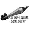 Ich bin hier der Stift