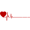 Female Weightlifting White with Red Heart Rate