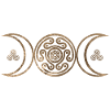 Hecate Wheel Triple Moon