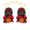 Okinawa Shisa Chiens