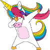 Einhorn Dabbing