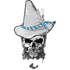 Servus Bayern Skull