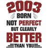 2003 Né Mieux que Vous