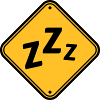 Caution snoring shield