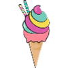 Eiscreme, Eistüte, Eis