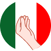 Funny Italian Humor Hand Gesture Pride Pizza