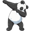 Dabbing Panda
