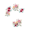 Wolf Wolfskopf Fleurs Déco