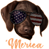 Merica Zeiger 4. Juli Geschenk